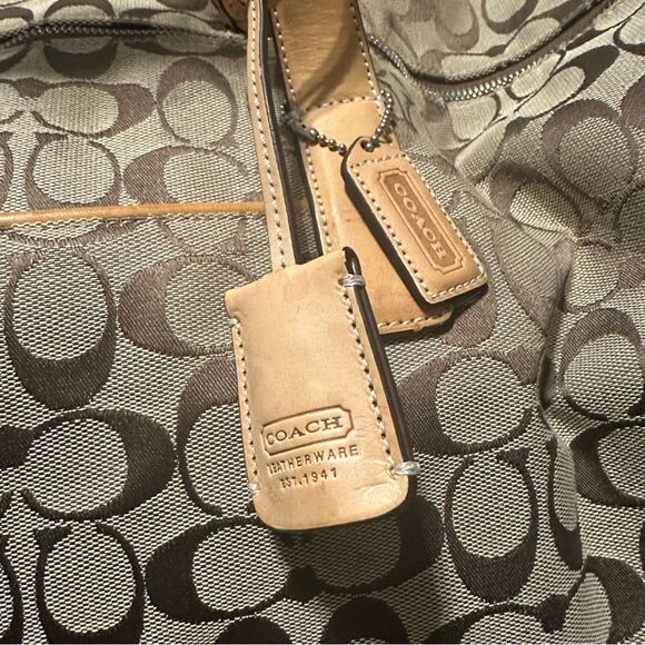 Coach Signature Duffle Travel Bag - Picture 8 of 11